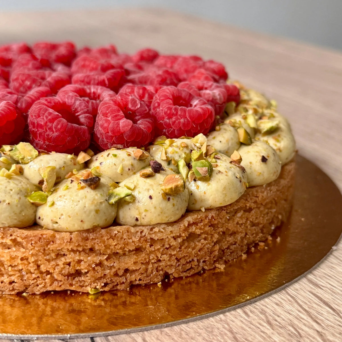 Tarte Fleur Pistache & Framboise