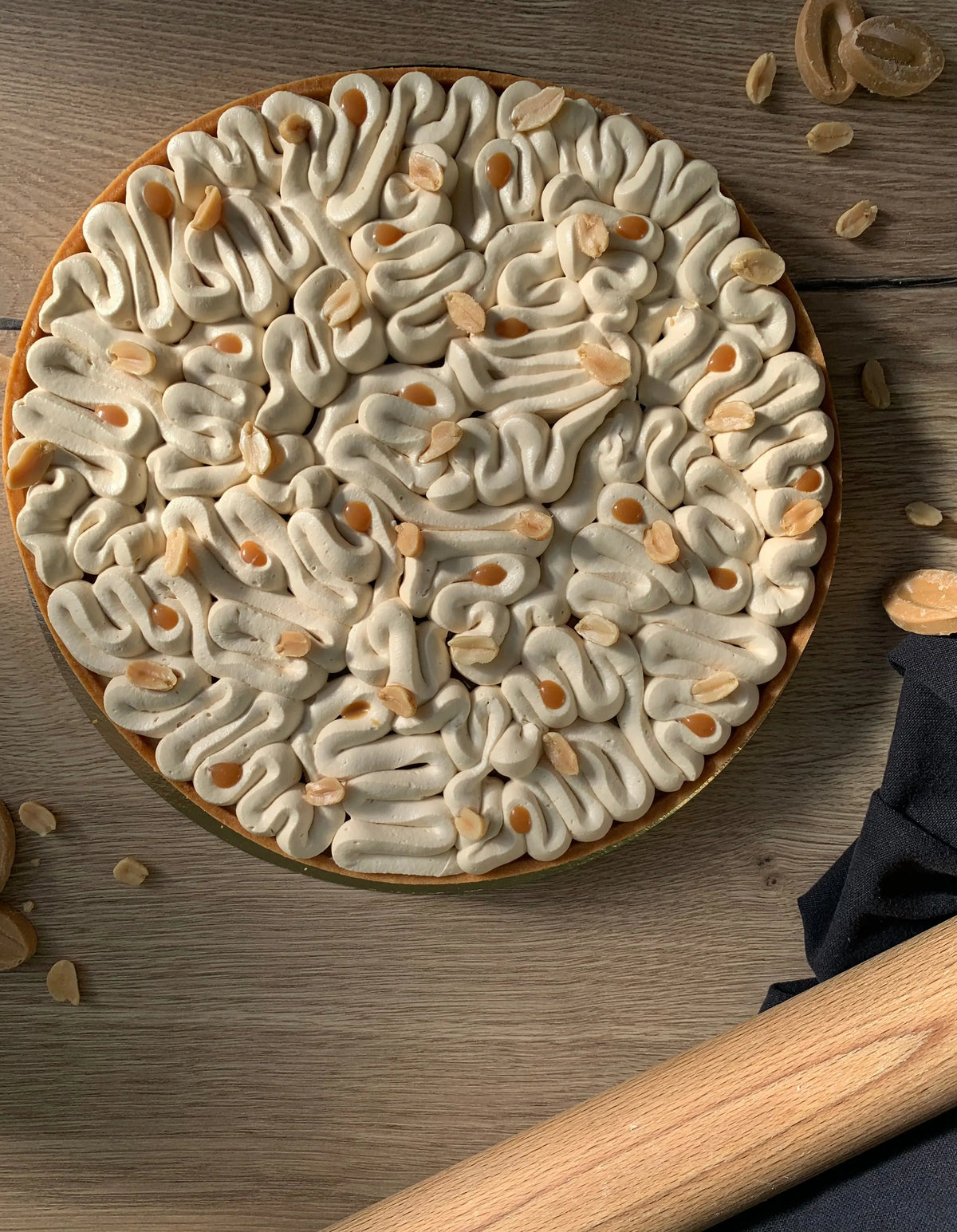 Tarte Dulcey & Cacahuètes