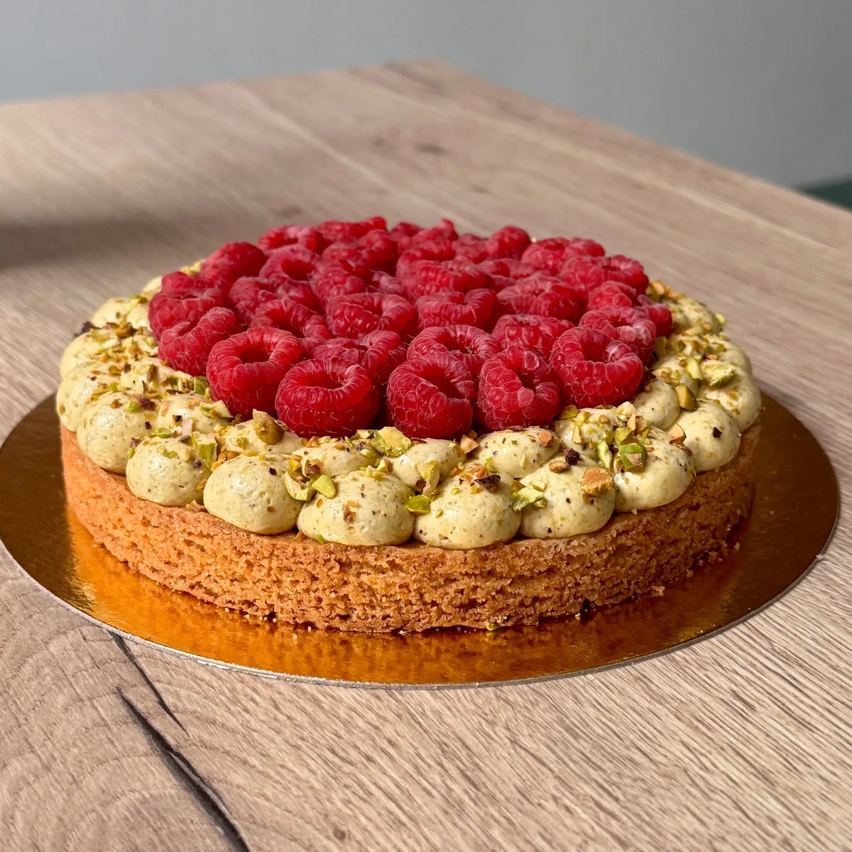 Tarte Fleur Pistache & Framboise