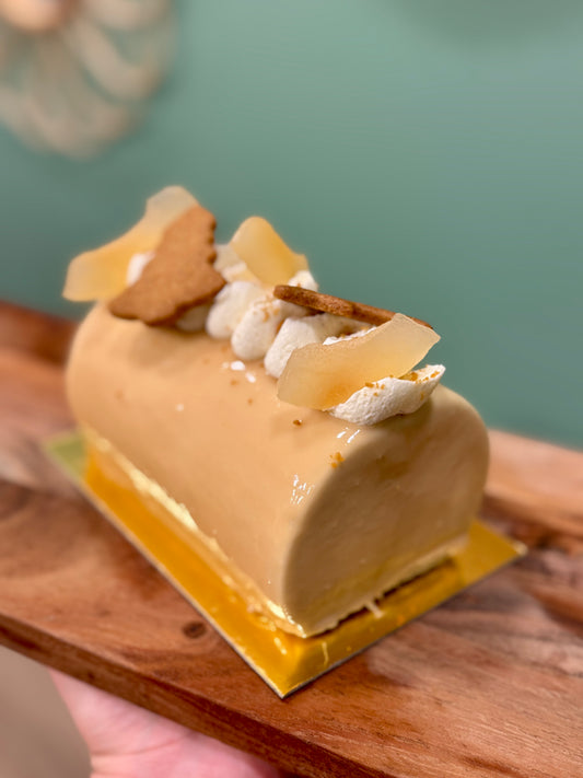 Bûche " La Fraicheur" - Poire & Spéculos