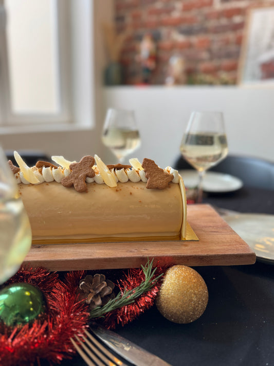 Bûche " La Fraicheur" - Poire & Spéculos